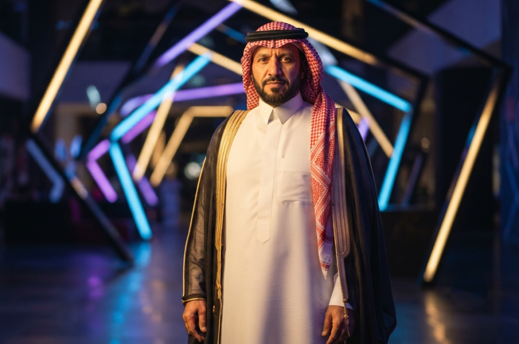 traditional Saudi Arabian attire